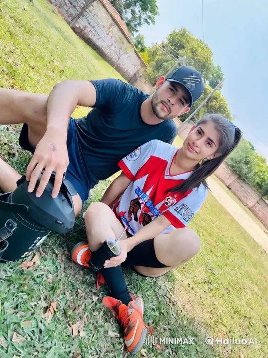 Park Scene: Woman Upset by Man's Cheek Kiss – AI Generated Video | Hailuo AI