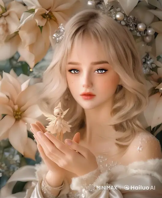 Whimsical Enchantment: Girl and Fairy in Live2D Animation – AI Generated Video | Hailuo AI