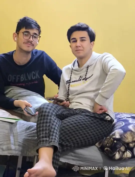 Young Couple Shares Intimate Moment on Bed – AI Generated Video | Hailuo AI