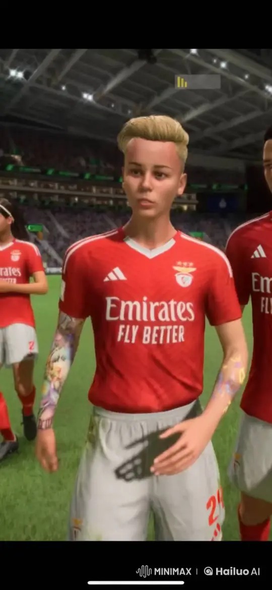 Young Soccer Player Smokes on Brightly Lit Stadium Field – AI Generated Video | Hailuo AI