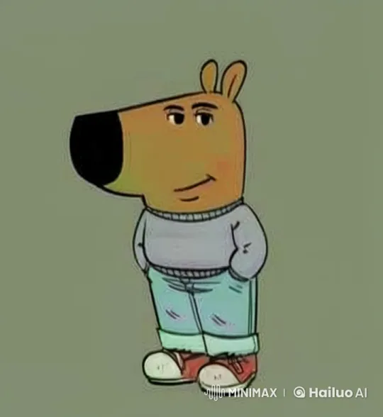Chill Dog Unfazed by Bird Chaos – AI Generated Video | Hailuo AI