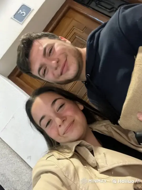 Girl's Shock and Distress After Boy's Cheek Kiss – AI Generated Video | Hailuo AI