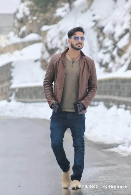Man Walks Confidently with Lions and Tigers – AI Generated Video | Hailuo AI