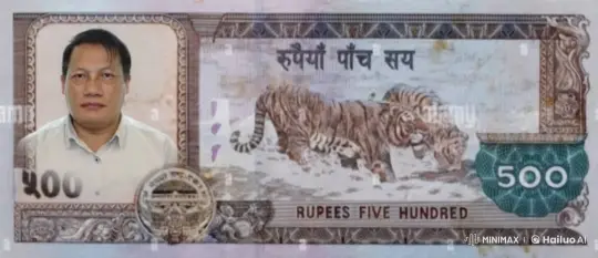 Tiger Moves on Stationary Currency Note – AI Generated Video | Hailuo AI