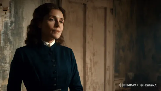 Contemplative Woman in Rustic, Vintage-Inspired Setting – AI Generated Video | Hailuo AI