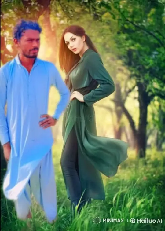 Love and Yearning in a Sunlit Forest Setting – AI Generated Video | Hailuo AI