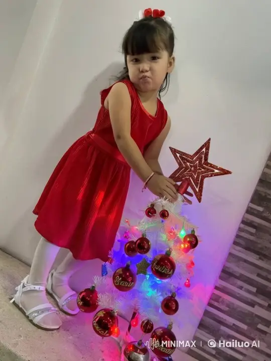 Christmas Mystery: Girl and Witch Vanish in Magical Fog – AI Generated Video | Hailuo AI
