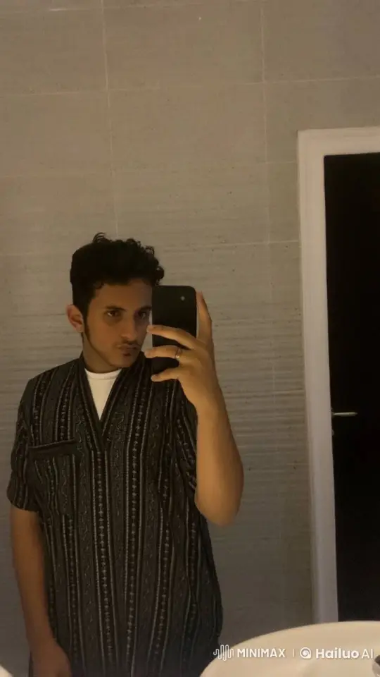 Mirror Selfie with Intimate Smoking Scene – AI Generated Video | Hailuo AI