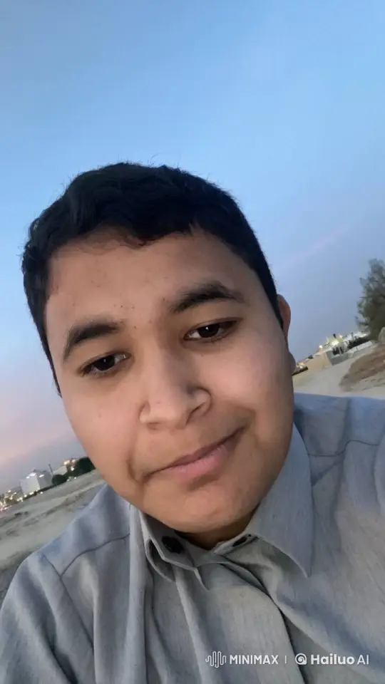 Young Man Smoking at Dusk with Cityscape View – AI Generated Video | Hailuo AI