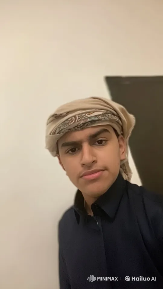 Young Individual Smoking with Neutral Expression – AI Generated Video | Hailuo AI