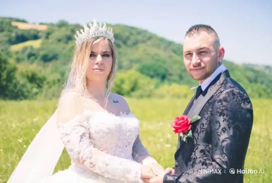 Groom's Unexpected Kiss Leads to Bride's Heartbreak – AI Generated Video | Hailuo AI
