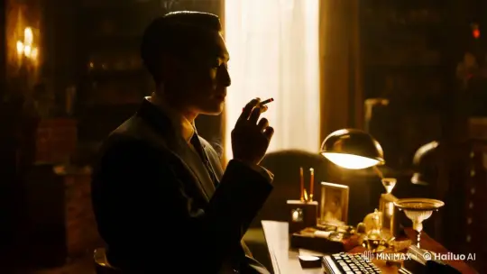 Contemplative Figure in Vintage-Inspired, Aesthetic Scene – AI Generated Video | Hailuo AI