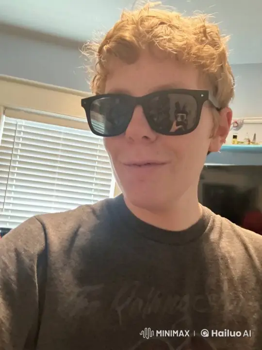 Confident Individual in Sunglasses Displaying Casual Demeanor – AI Generated Video | Hailuo AI