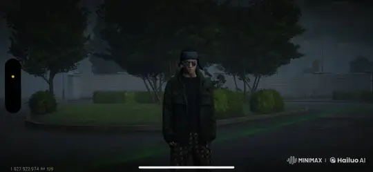 Mysterious Figure Smokes in Dim Urban Setting – AI Generated Video | Hailuo AI