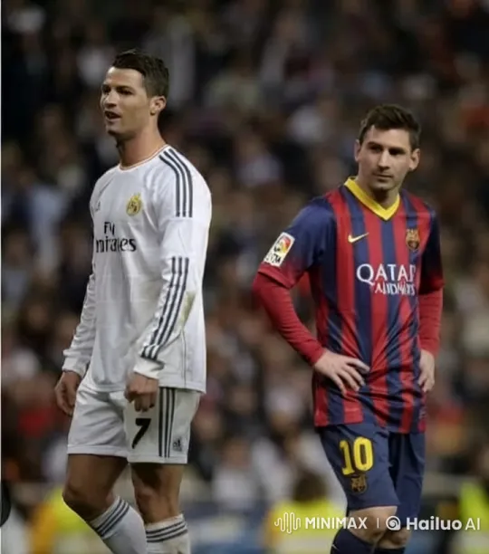 Opposing Soccer Players Light-Hearted Slap Battle – AI Generated Video | Hailuo AI