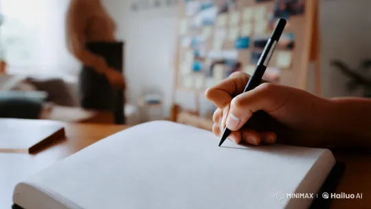 Personal Growth Journey: Crafting Success with Vision Board – AI Generated Video | Hailuo AI