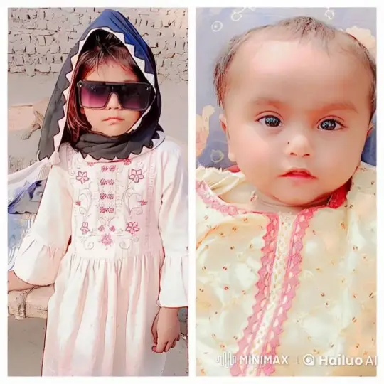 Sibling Affection: Girl Hugs Baby Outdoors – AI Generated Video | Hailuo AI