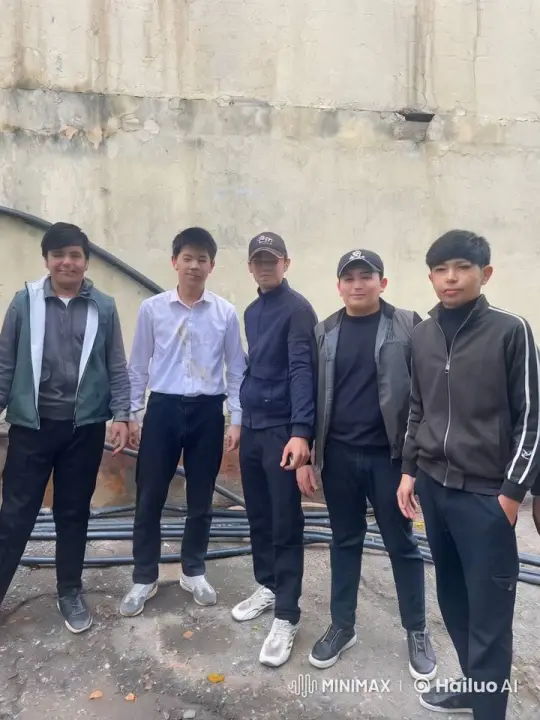 Young Men Share Affectionate Moments in Friendship – AI Generated Video | Hailuo AI