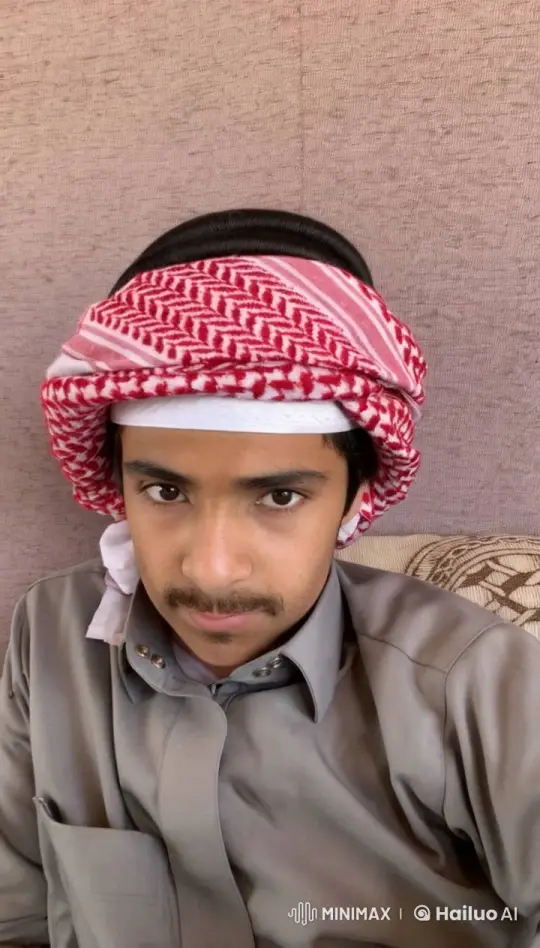 Young Man Smokes Calmly in Traditional Attire – AI Generated Video | Hailuo AI