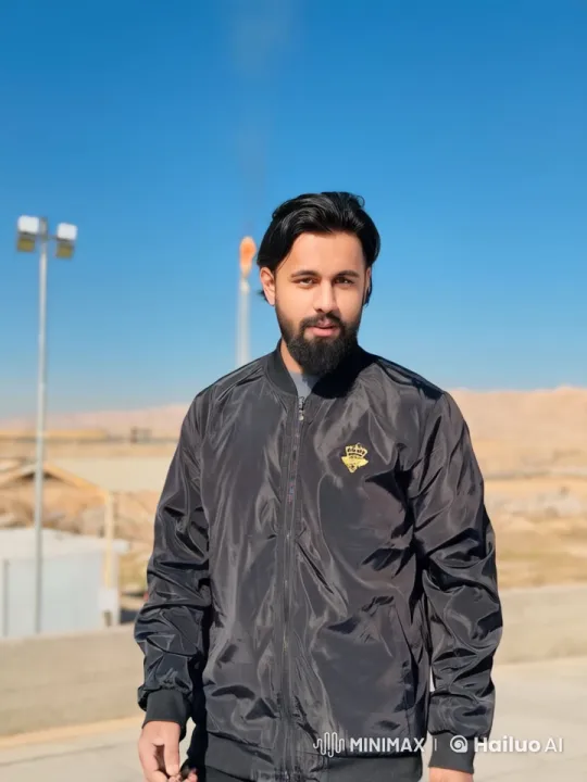 Man Smoking Outdoors with Minimal Background – AI Generated Video | Hailuo AI