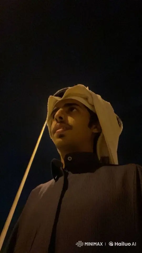 Young Man Reflects Under Streetlamp with Cigarette – AI Generated Video | Hailuo AI