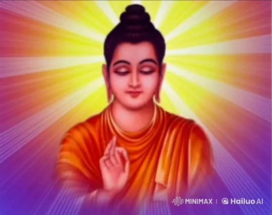 Lord Buddha Clarifies His Birthplace in Peaceful Animation – AI Generated Video | Hailuo AI