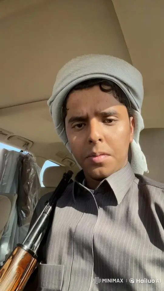 Man in Car Contemplates with Gun and Cigarette – AI Generated Video | Hailuo AI