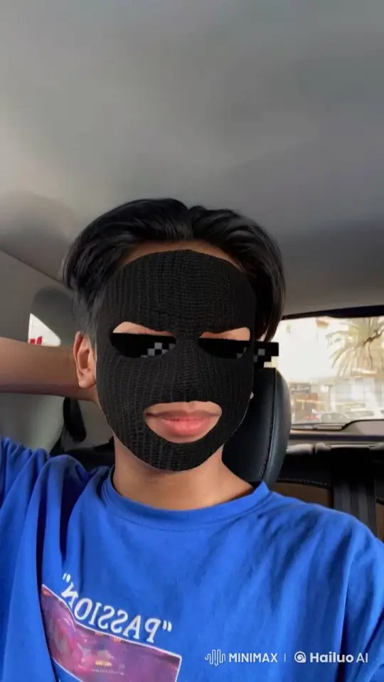 Relaxed Person Smokes in Car with Daytime View – AI Generated Video | Hailuo AI