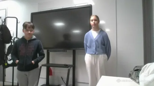 Girl Dances as Boy Inflates and Deflates – AI Generated Video | Hailuo AI