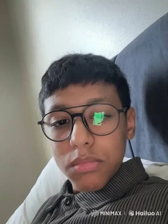 Young Person Contemplates with Cigarette on Bed – AI Generated Video | Hailuo AI