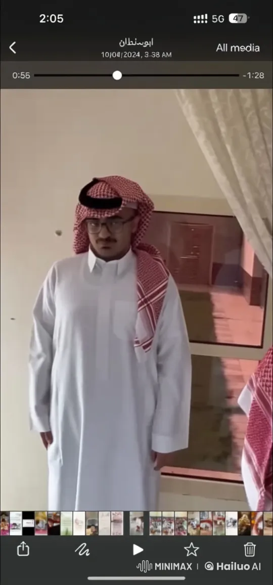 Live2D Animated Man Smoking Cigarette Indoors – AI Generated Video | Hailuo AI