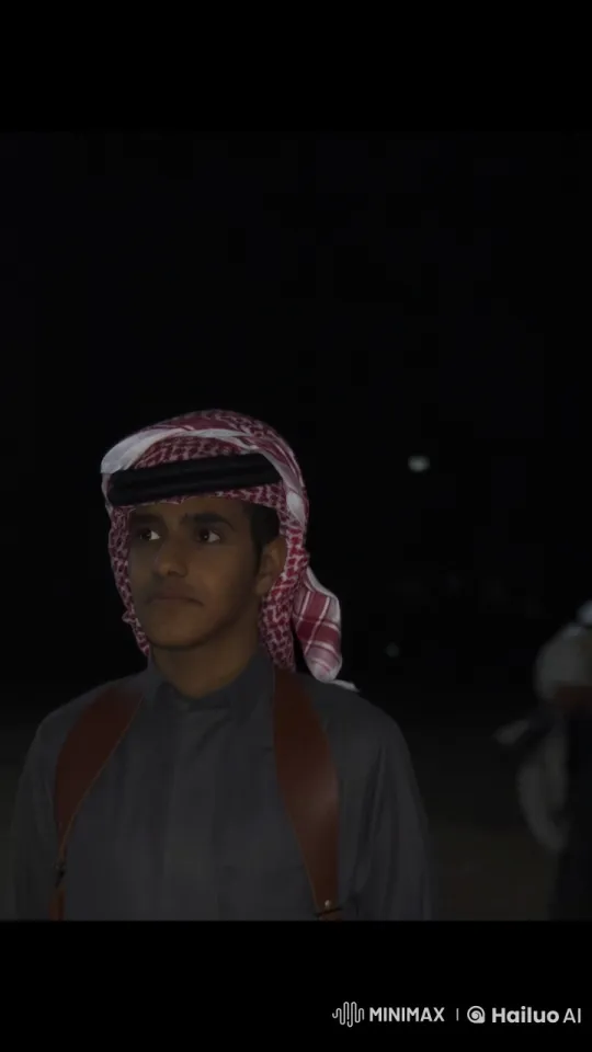 Young Man Contemplates in Night's Quiet with Cigarette – AI Generated Video | Hailuo AI