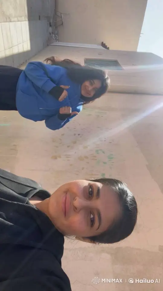 Two Women Bonding in Outdoor Setting – AI Generated Video | Hailuo AI