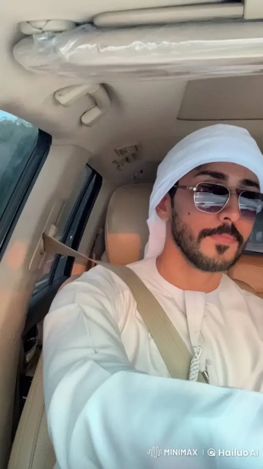 Man Driving in Luxury Car, Smoking Calmly – AI Generated Video | Hailuo AI