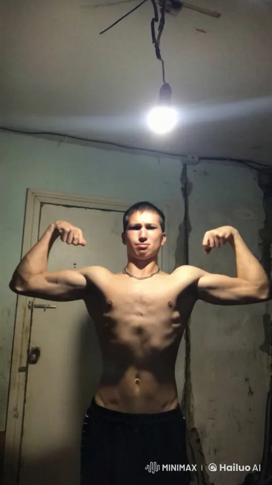 Muscular Individual Defends Stance in Playful Attack Scene – AI Generated Video | Hailuo AI