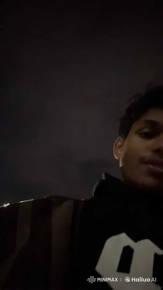Nighttime Smoking Scene: A Contemplative Moment – AI Generated Video | Hailuo AI