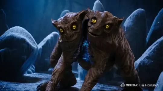 Monstrous Metamorphosis in Eerie Underground Lair – AI Generated Video | Hailuo AI