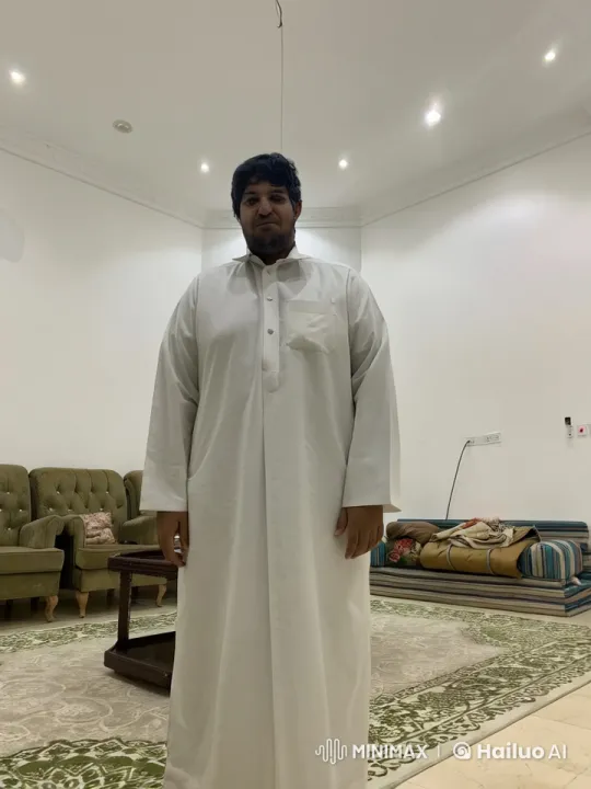 Indoor Smoking Scene with Traditional Attire – AI Generated Video | Hailuo AI