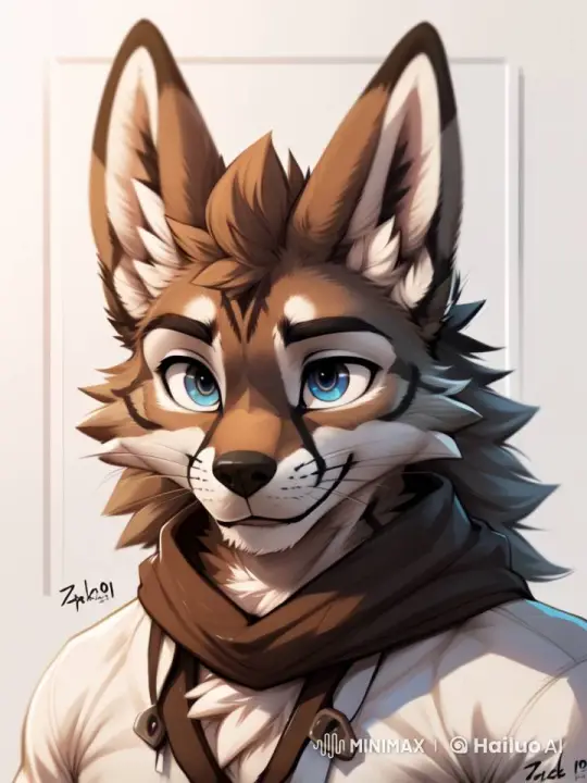 Anthropomorphic Fox Character in Live2D with Realistic Animations – AI Generated Video | Hailuo AI
