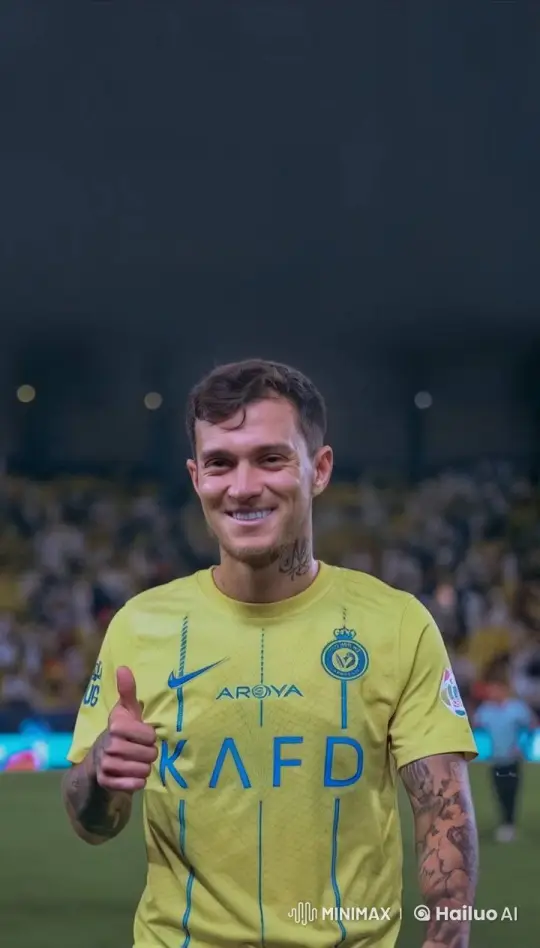 Football Player: Stadium to Smoking Scene Transition – AI Generated Video | Hailuo AI