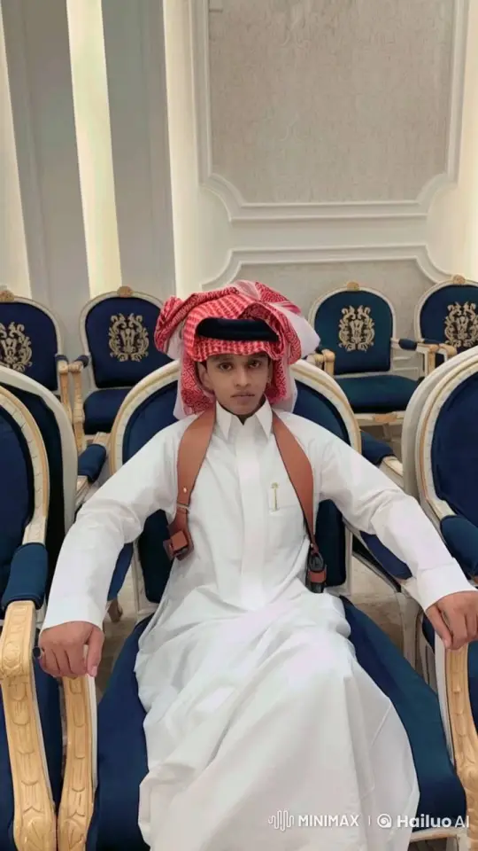Young Man Contemplates in Elegant Traditional Room – AI Generated Video | Hailuo AI
