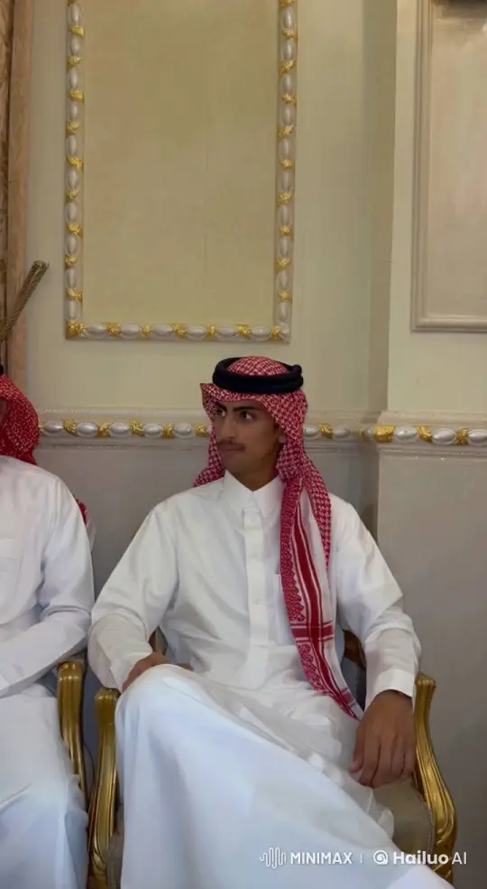 Young Man in Traditional Attire Smokes Gracefully – AI Generated Video | Hailuo AI
