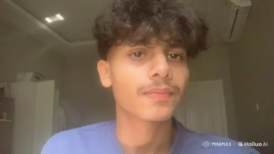 Young Man Contemplating with Lit Cigarette – AI Generated Video | Hailuo AI