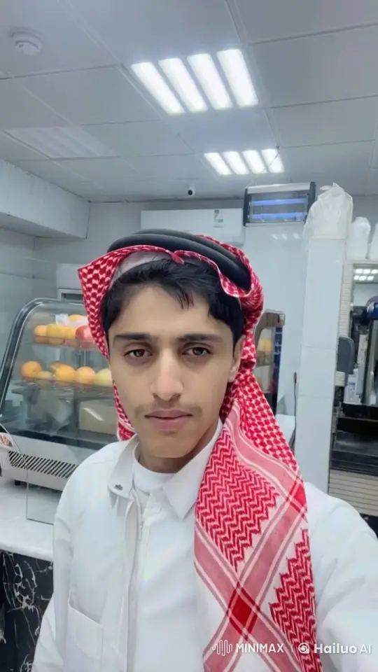 Young Man in Traditional Attire Smokes in Casual Shop Atmosphere – AI Generated Video | Hailuo AI