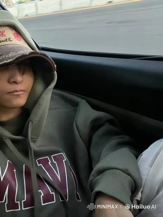 Relaxed Person Smokes in Moving Vehicle – AI Generated Video | Hailuo AI