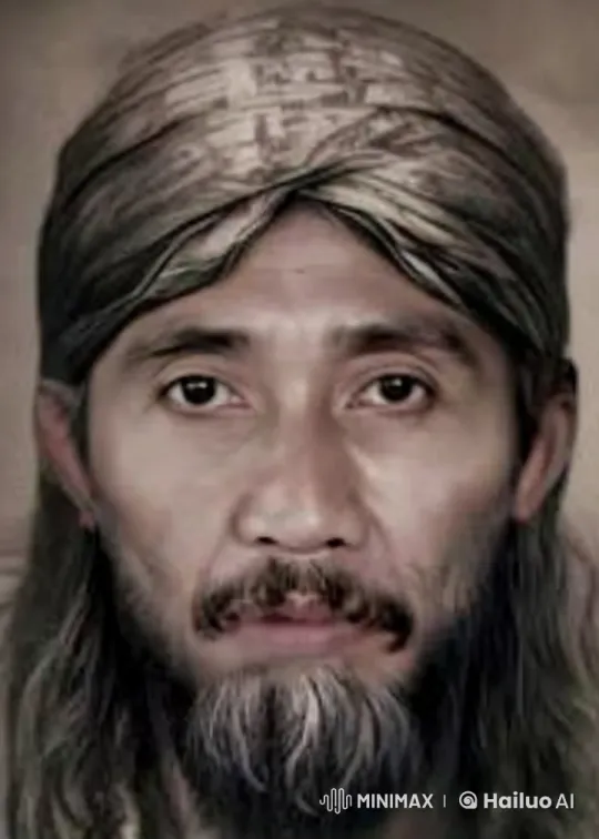 Facial Transformation: From Rugged to Friendly Smile – AI Generated Video | Hailuo AI