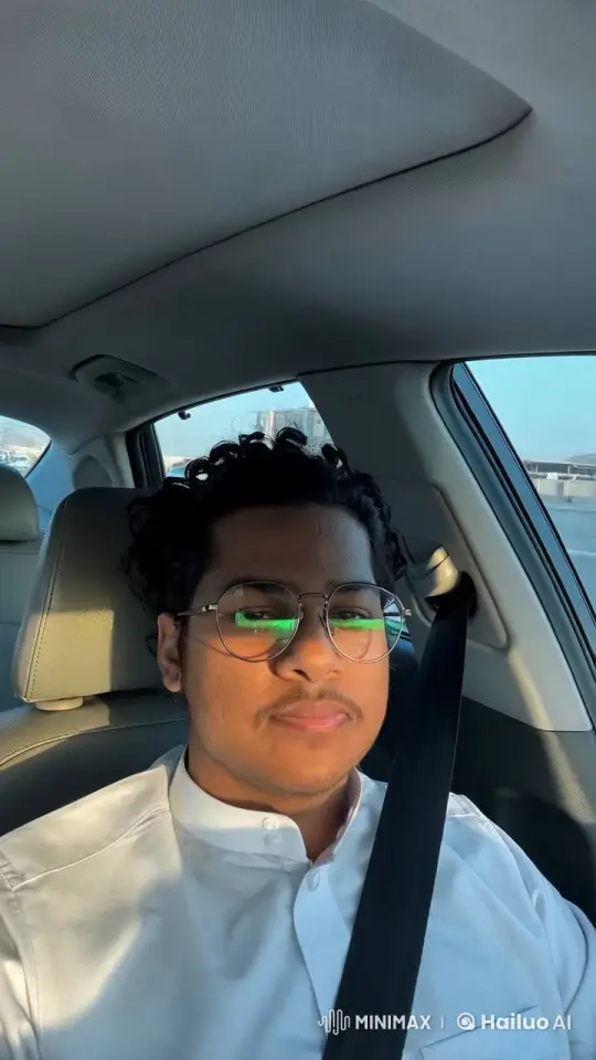 Person Smoking Cigarette in Sunlit Car – AI Generated Video | Hailuo AI