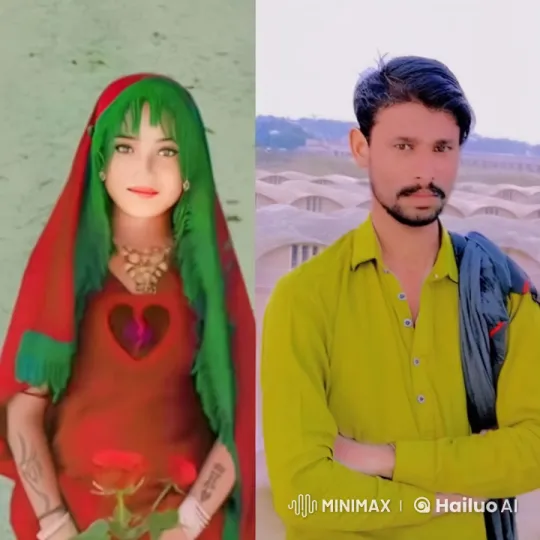 Couple's Embrace with Rose Exchange – AI Generated Video | Hailuo AI
