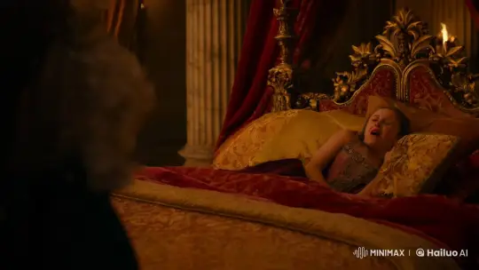 Princess Disturbed in Royal Chamber – AI Generated Video | Hailuo AI