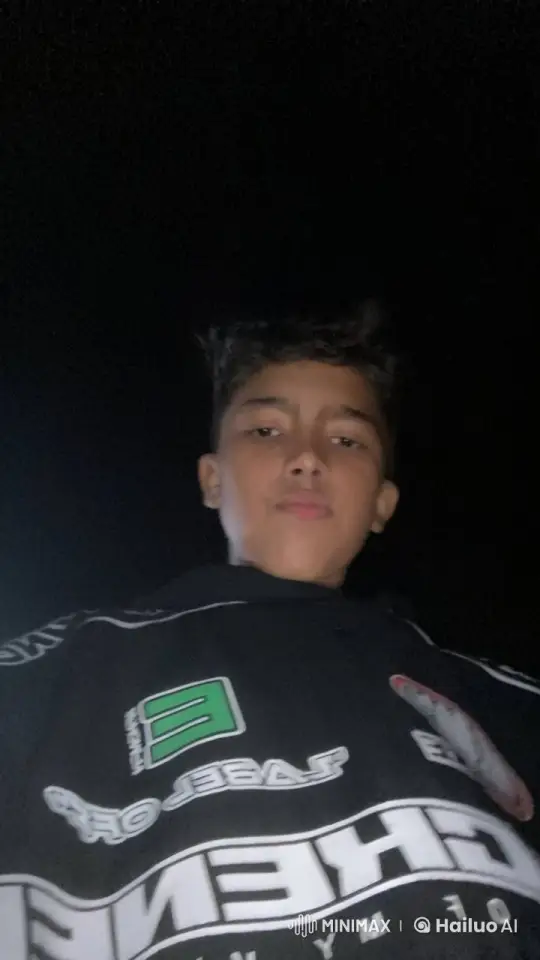 Young Person Smoking in Dark Background – AI Generated Video | Hailuo AI